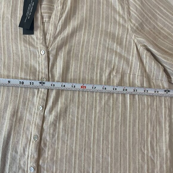 Jones & CO. Women's dress shirt with long sleeves size 1X. Made in Indonesia. - Picture 6 of 9